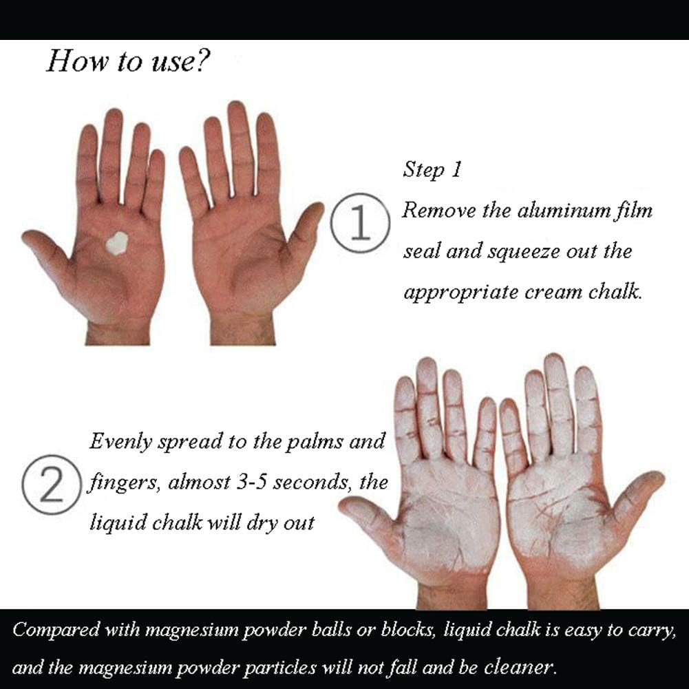 Liquid Chalk, Sports Chalk, Hand Grip Chalk,Weightlifting Chalk,Gym Chalk,Work Out Chalk for Cross Training, Powerlifting,Pole Dance