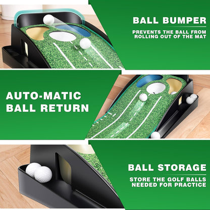 Professional Hazard Golf Putting Green Come with Golf Putting Gates and Putting