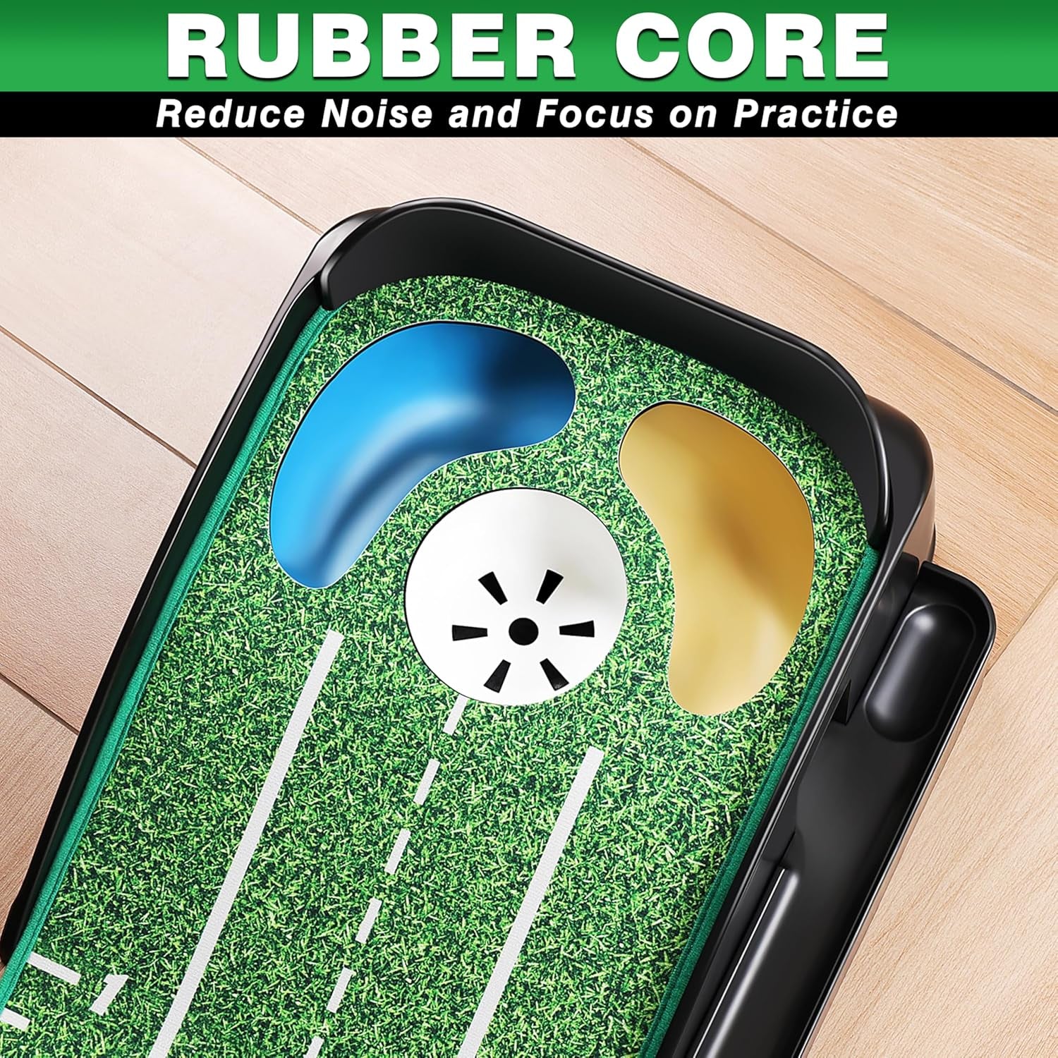 Professional Hazard Golf Putting Green Come with Golf Putting Gates and Putting