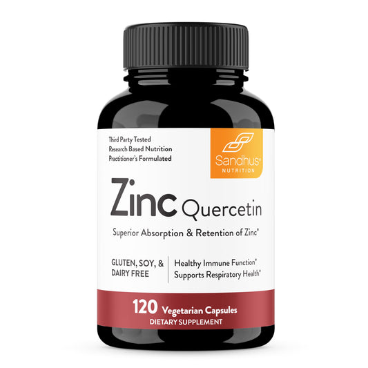 Zinc Quercetin, Dietary Supplements, 120 Vegetarian Capsules